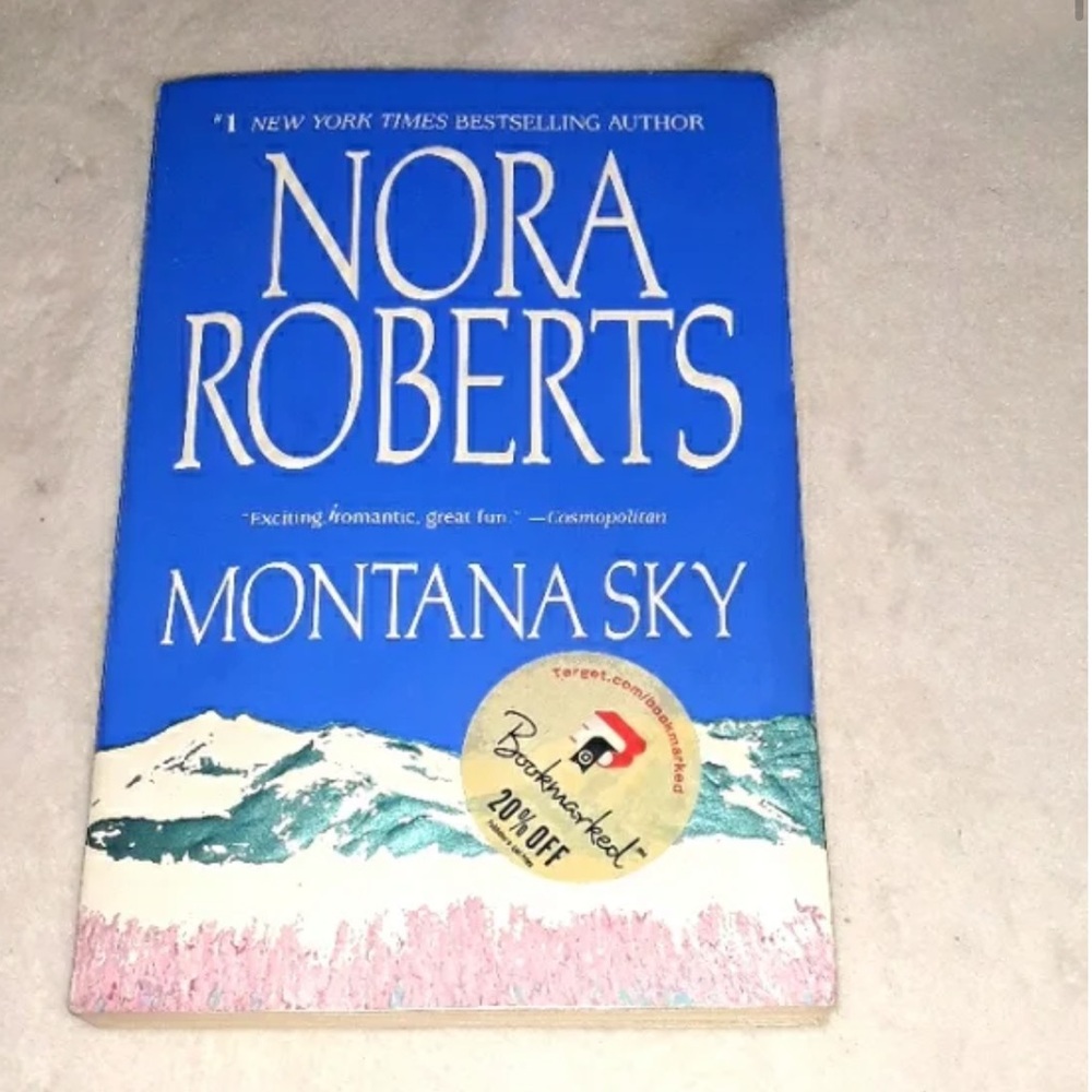 Nora Roberts 'Montana Sky' Book